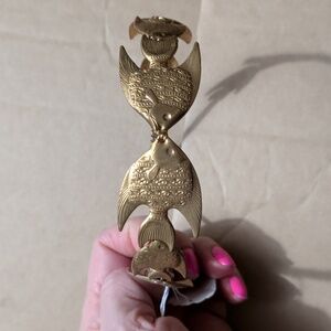 NWT Eugenia Kim Gold Kissing Fish Design Headband